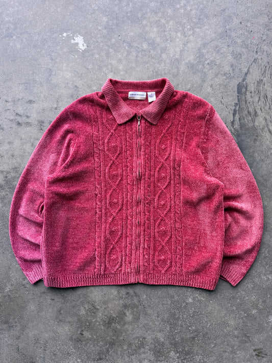 Zip Up Cardigan - 2XL