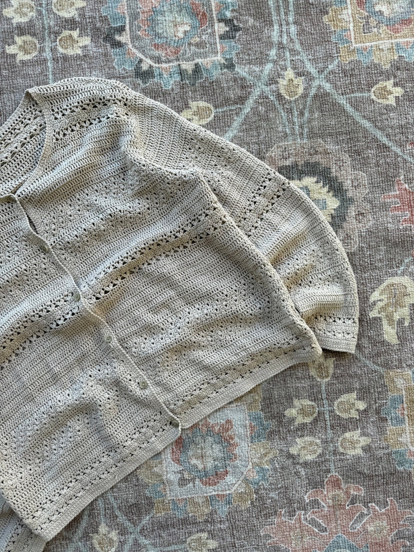 Crochet Cardigan - XL