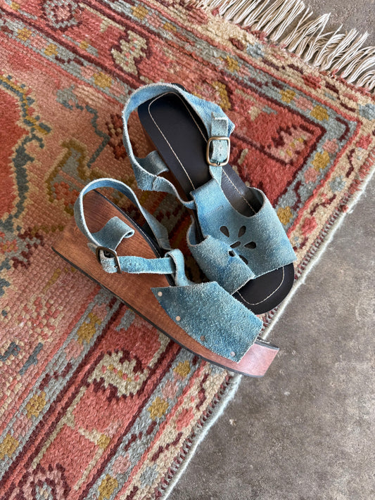 Leather Wedges - 7.5