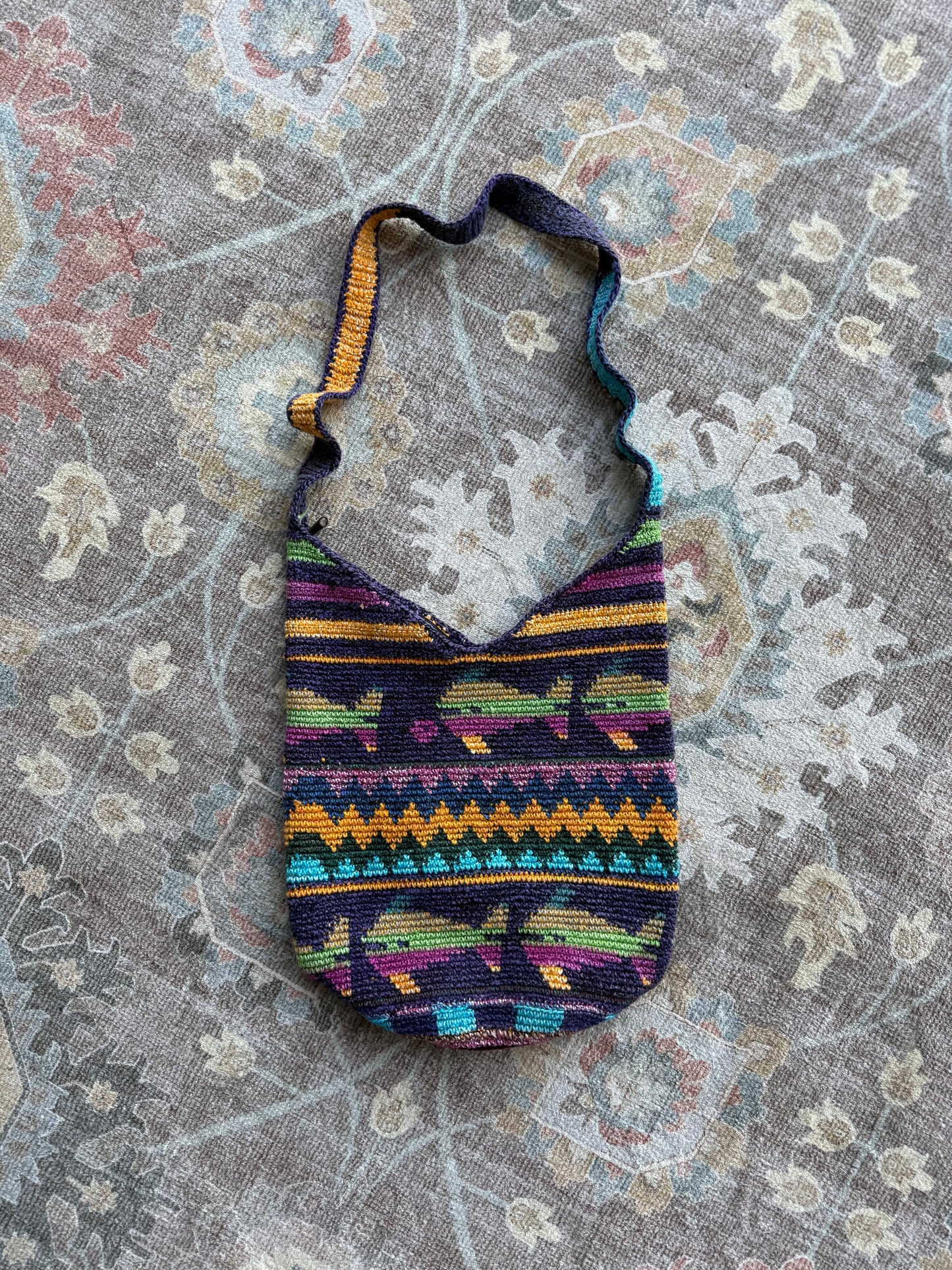 Fish Crochet Purse