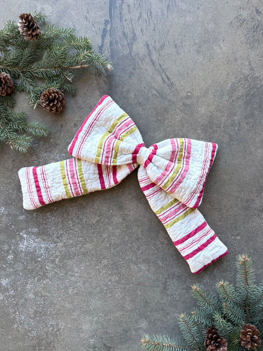 Large Quilt Bow