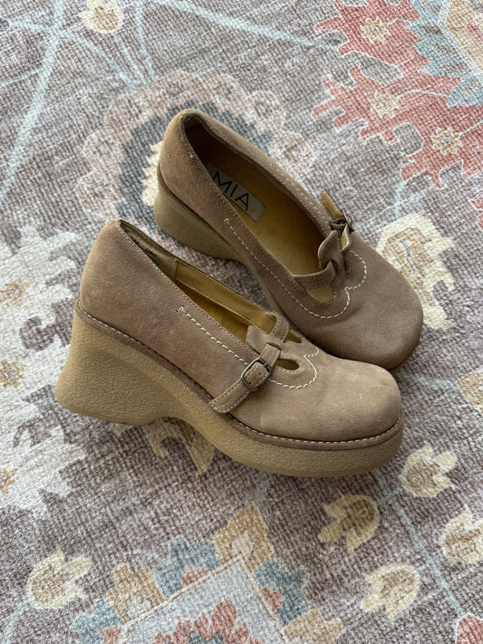 Mary Jane Wedges - 7.5