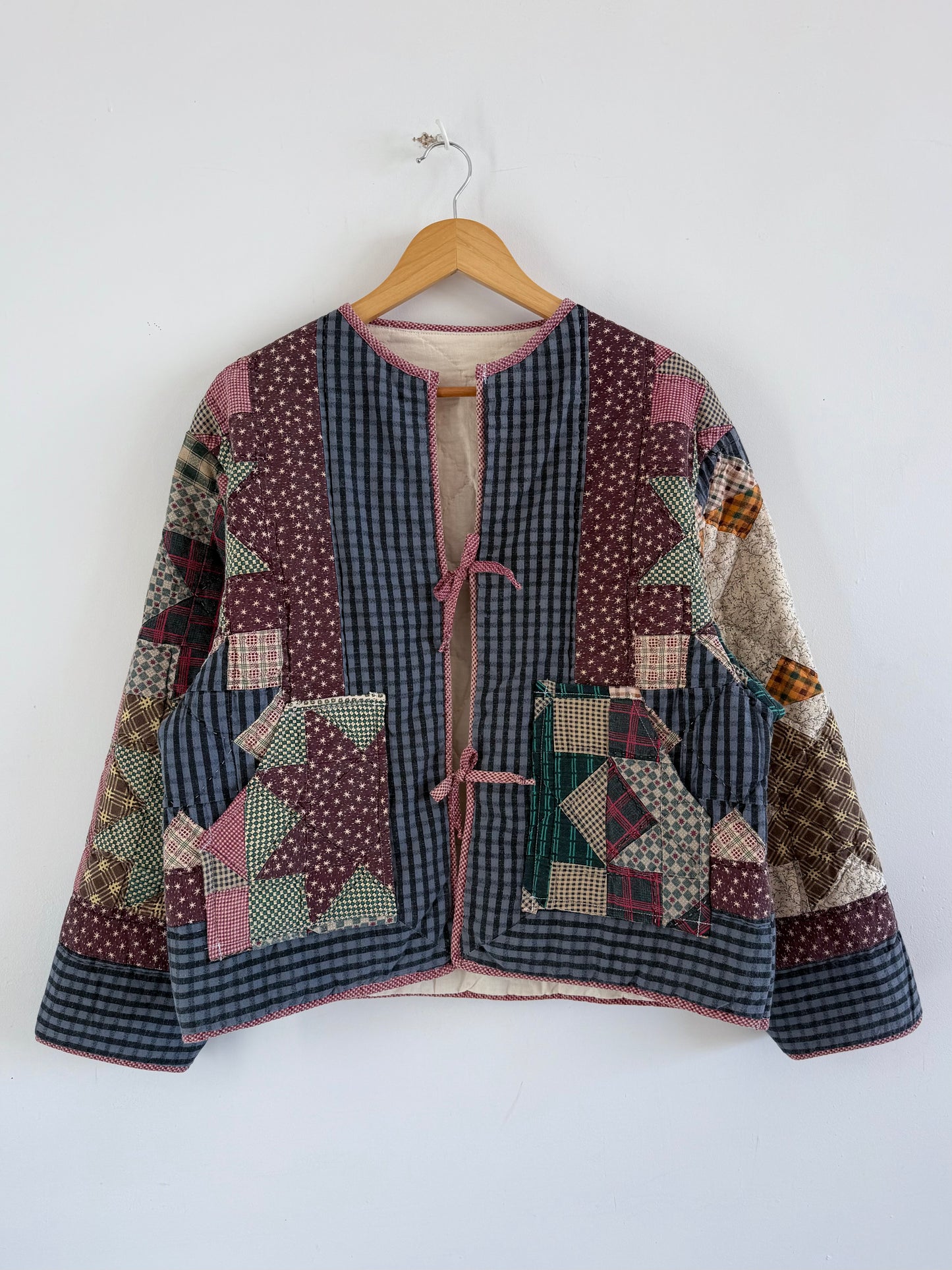 Quilt Tie Jacket - S