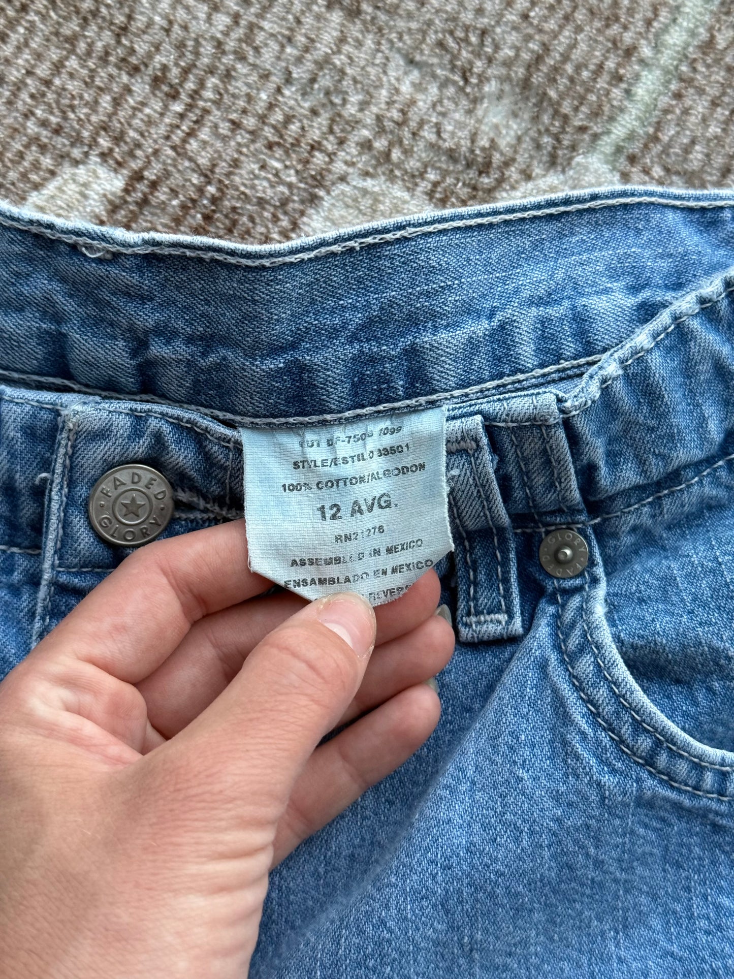 Denim Shorts - 30” x 5”