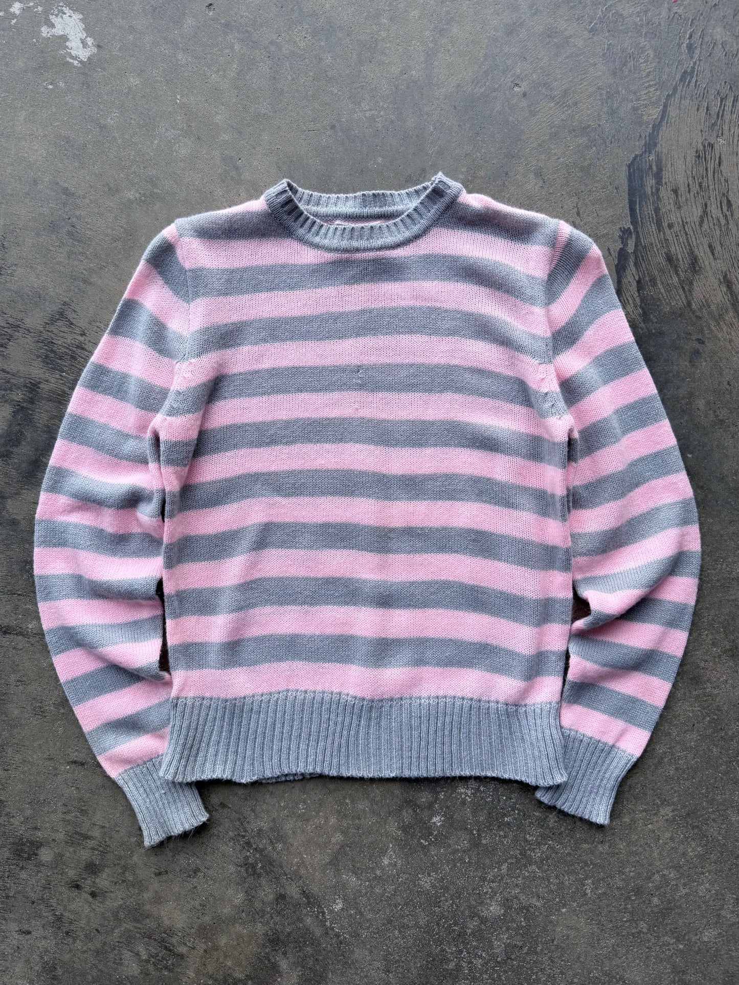 Striped Sweater - L