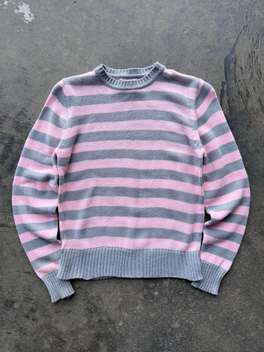 Striped Sweater - L