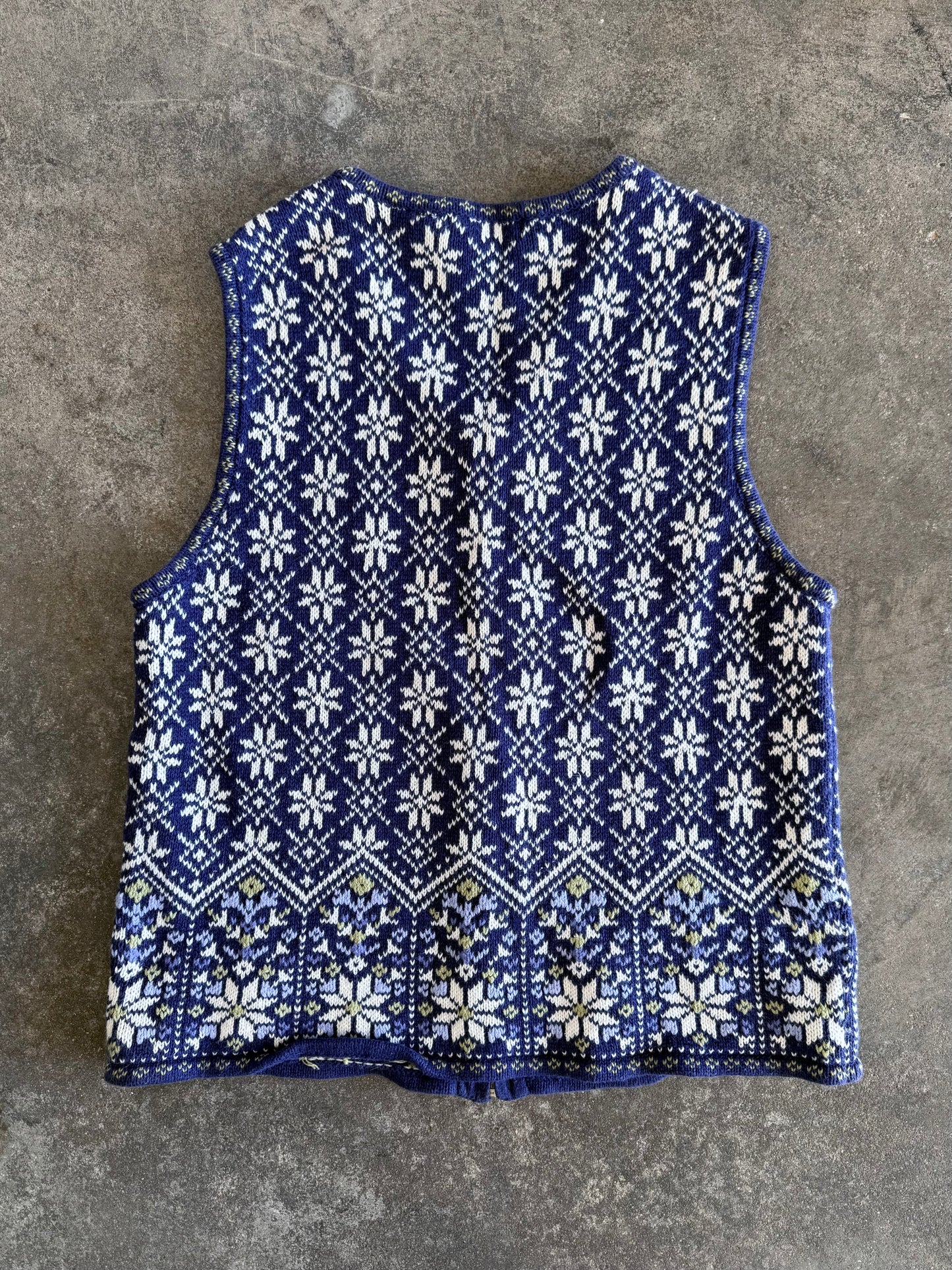 Nordic Sweater Vest - M