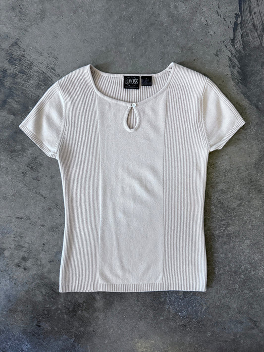 Keyhole Knit Top - M