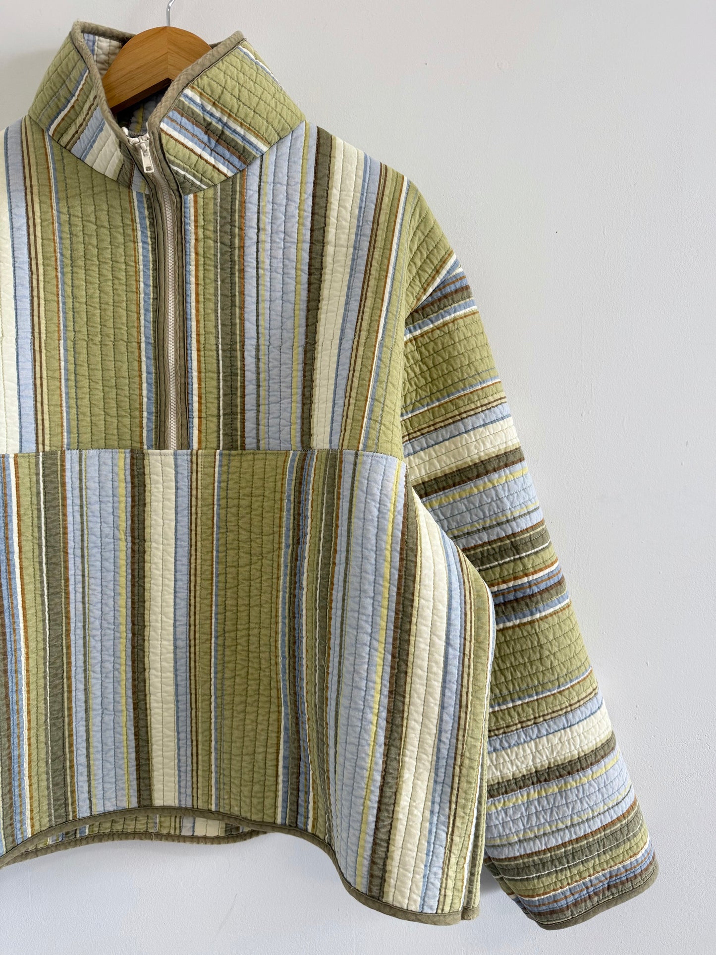 Quilt Quarter Zip - L