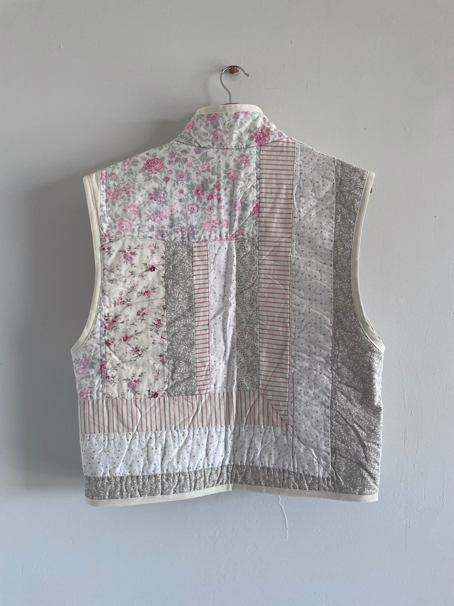 Quilt Zip Up Vest - S