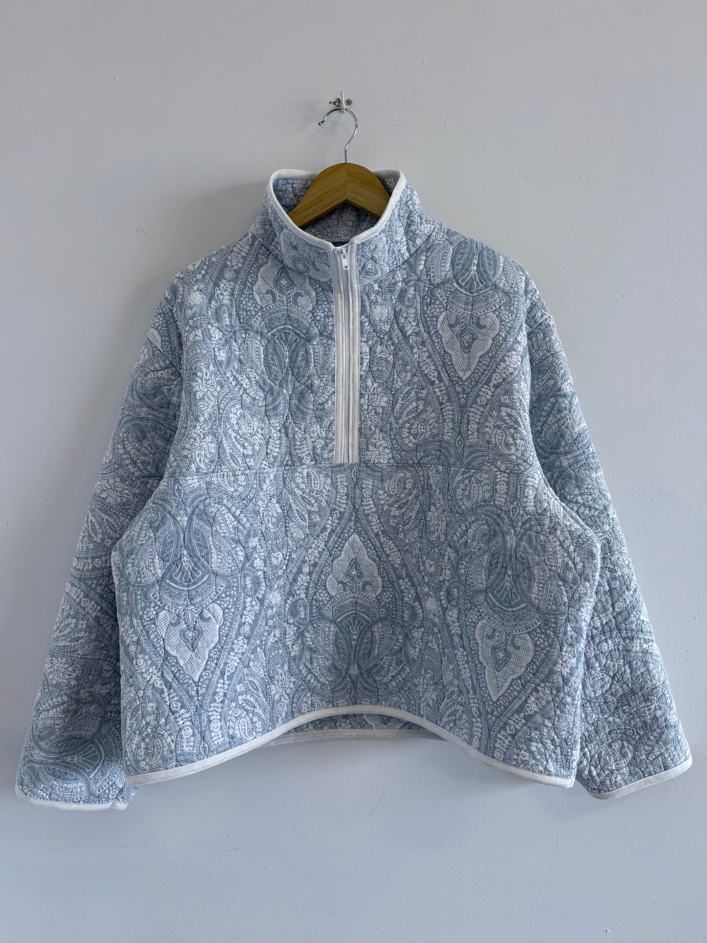 Quilt Quarter Zip - L