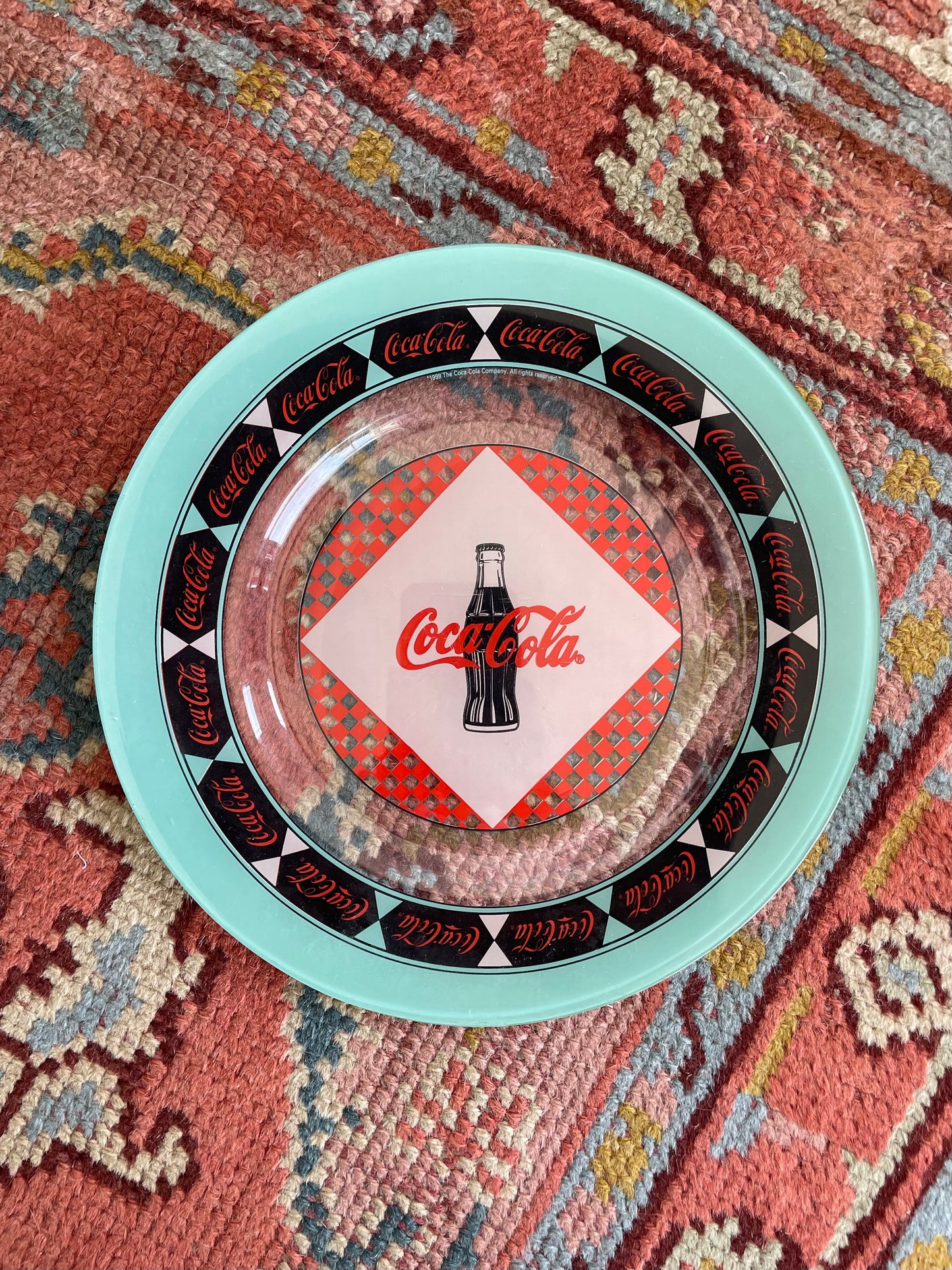 Large Coca-Cola Plate - 1999