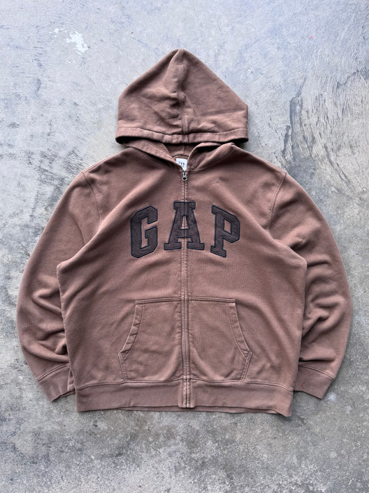 Zip Up Gap Hoodie - XL