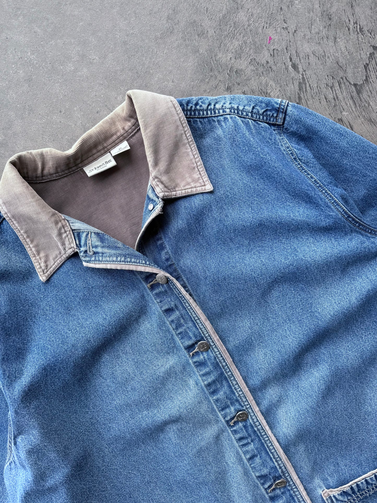 Denim Chore Jacket - 2XL