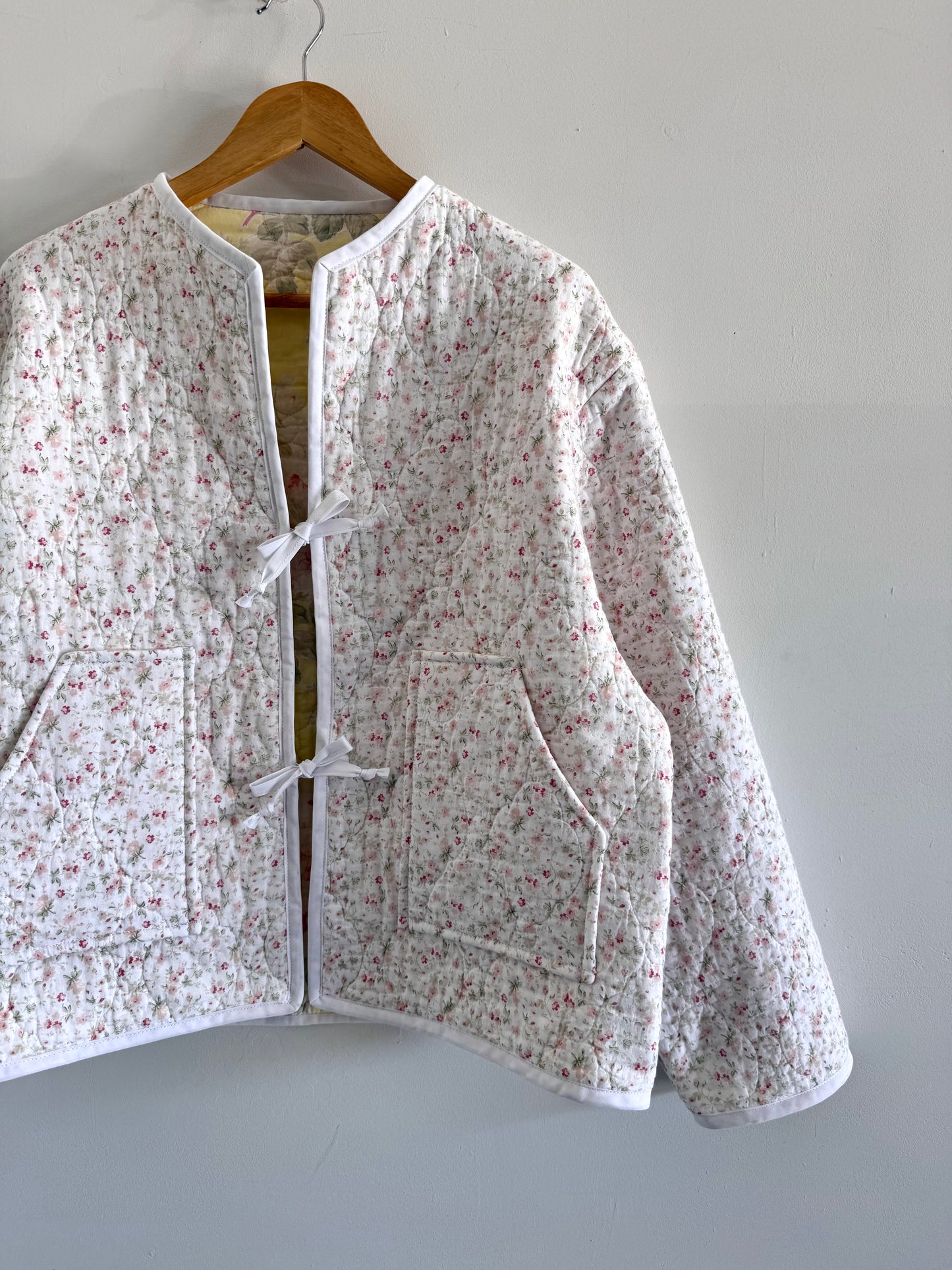 Quilt Tie Jacket - M