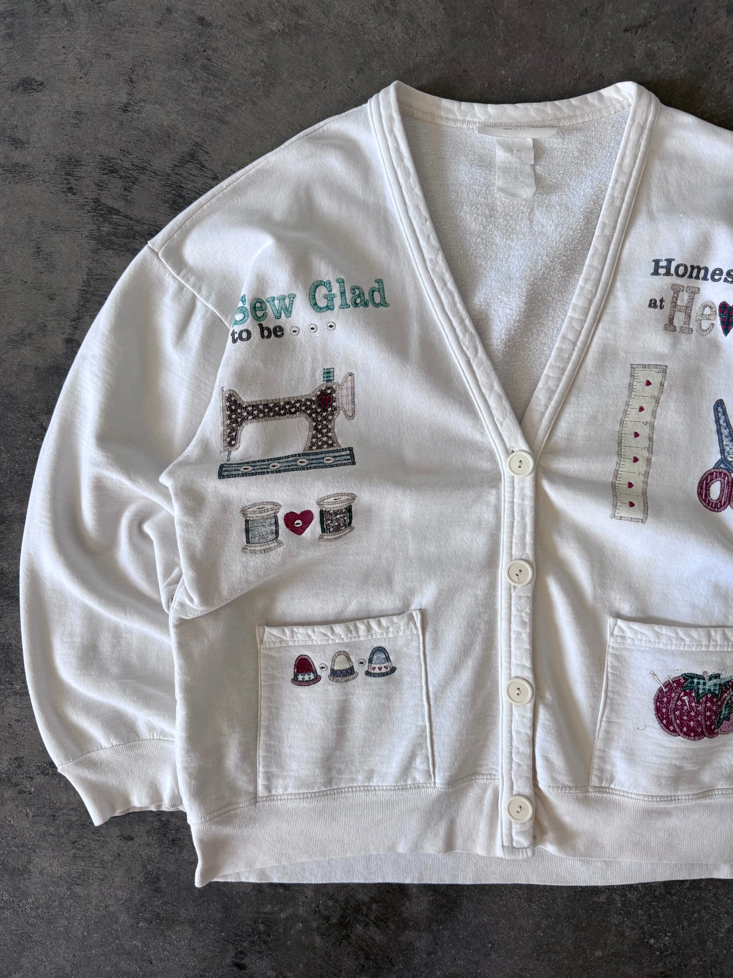 Sewing Cardigan - 2XL