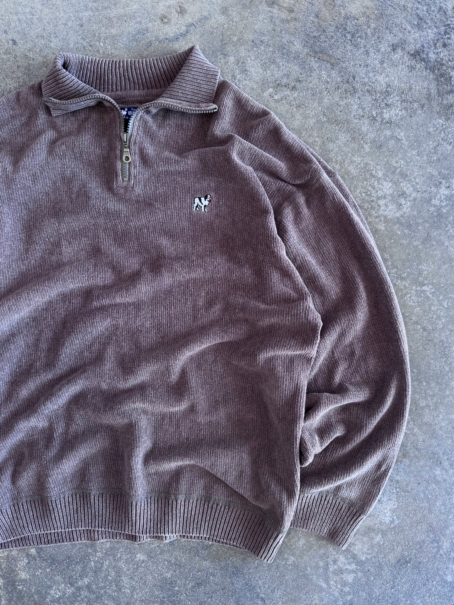 Big Dogs Quarterzip Sweater - M