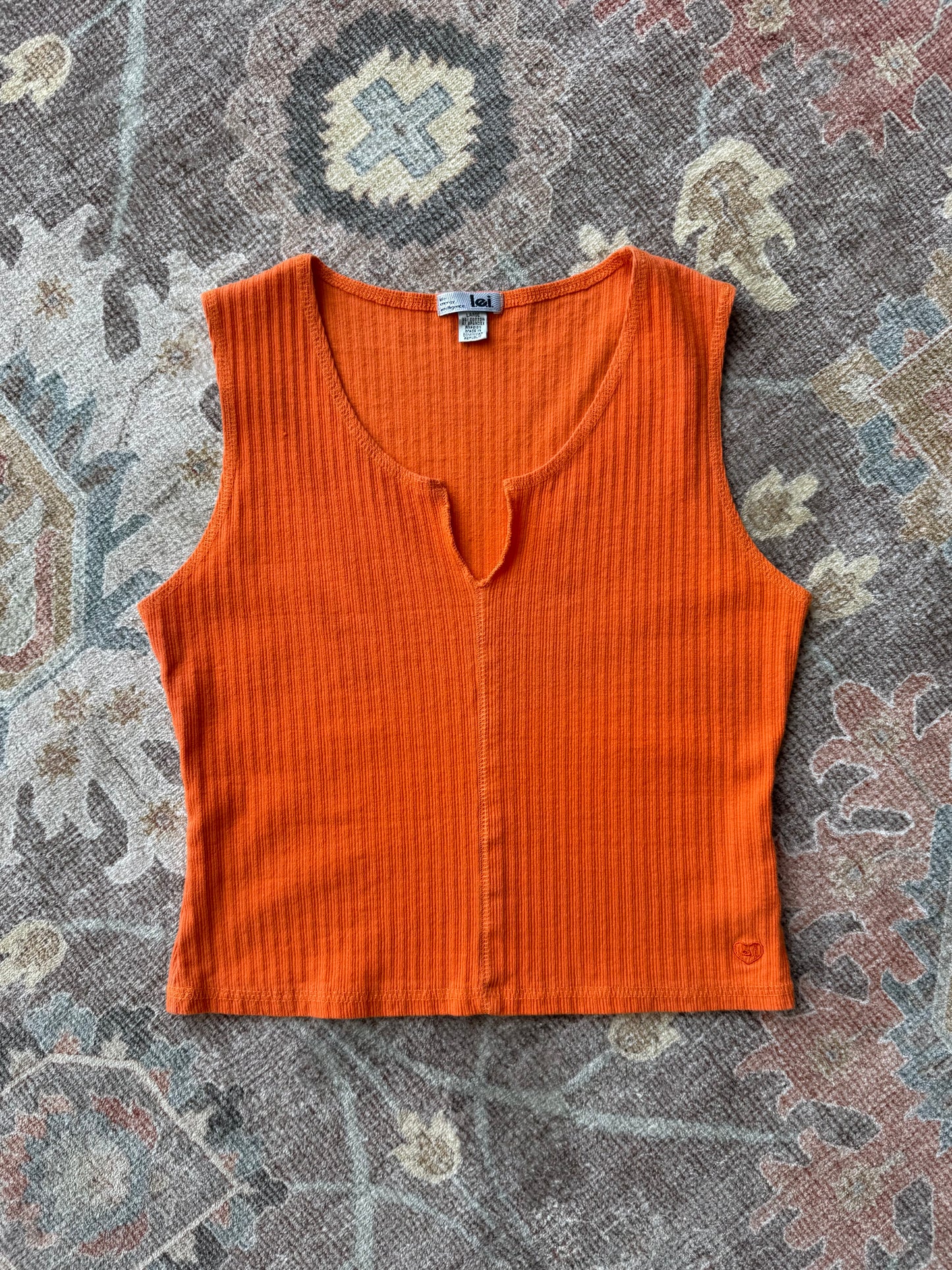Ribbed Tank - L