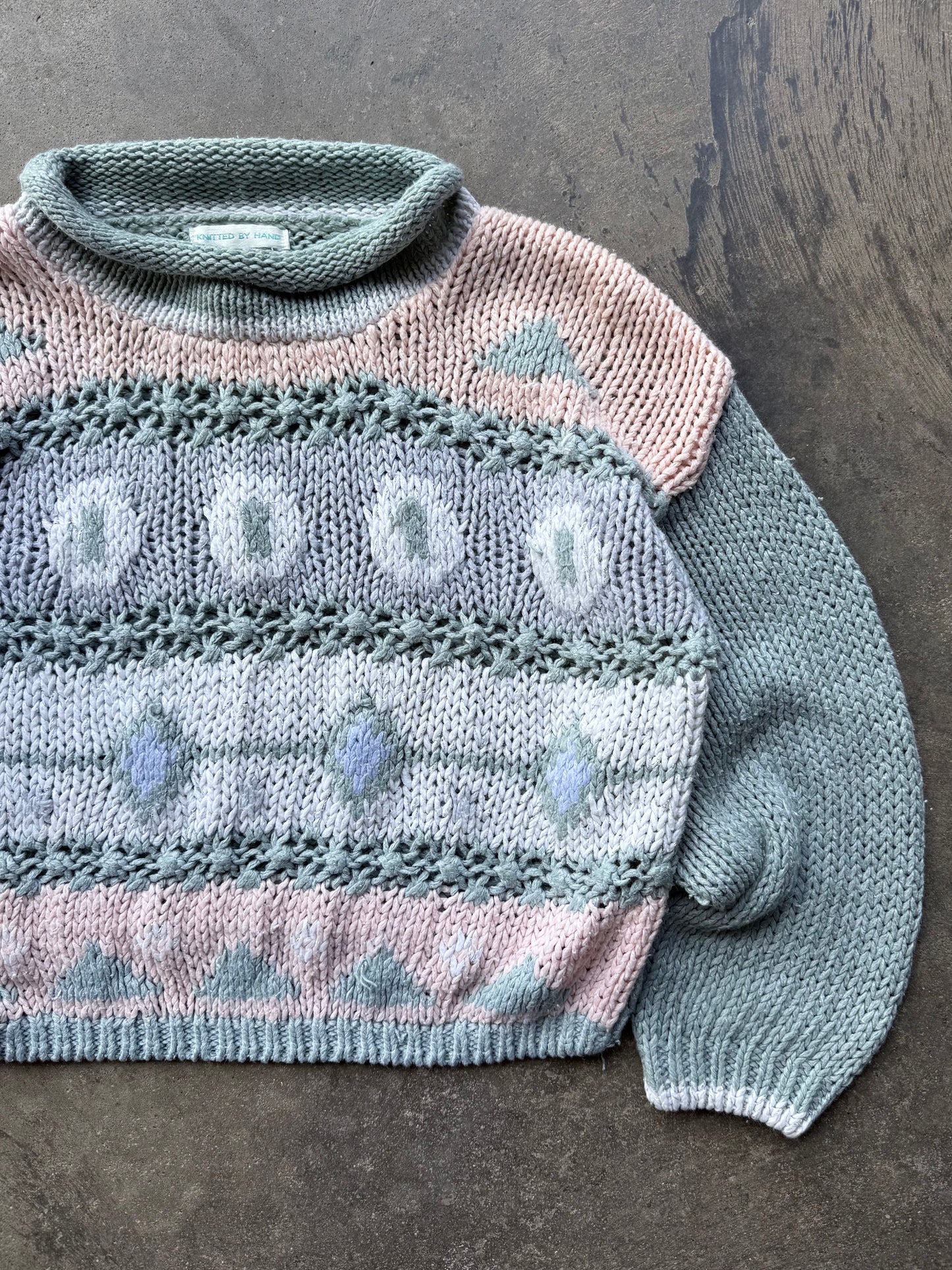 Roll Neck Sweater - M
