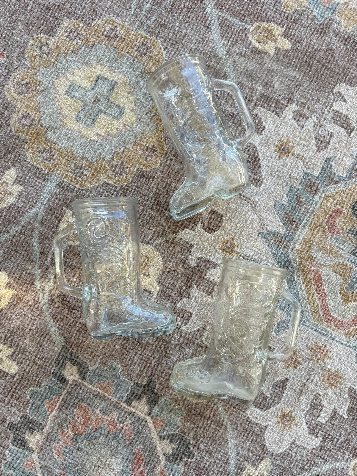 Cowboy Boot Glass