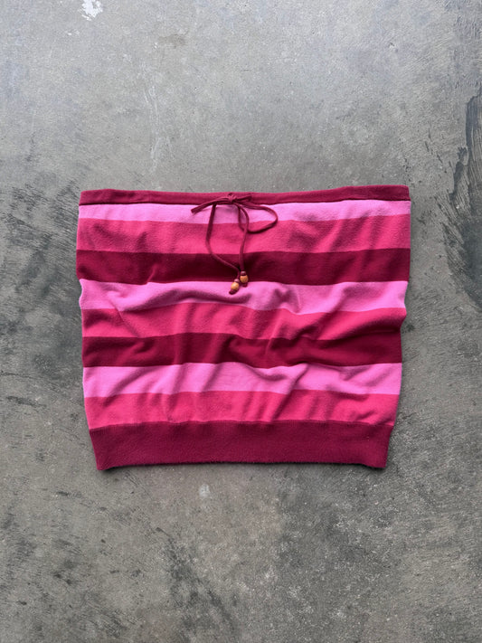 Striped Tube Top - L