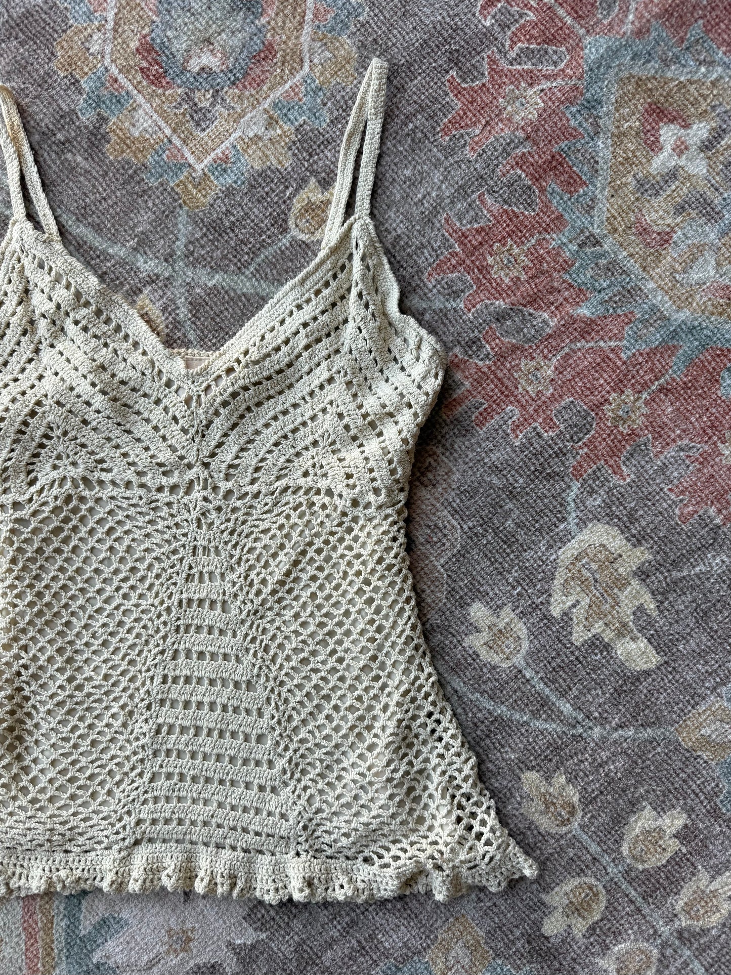 Crochet Tank - S