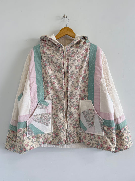 Quilt Hooded Jacket - XL
