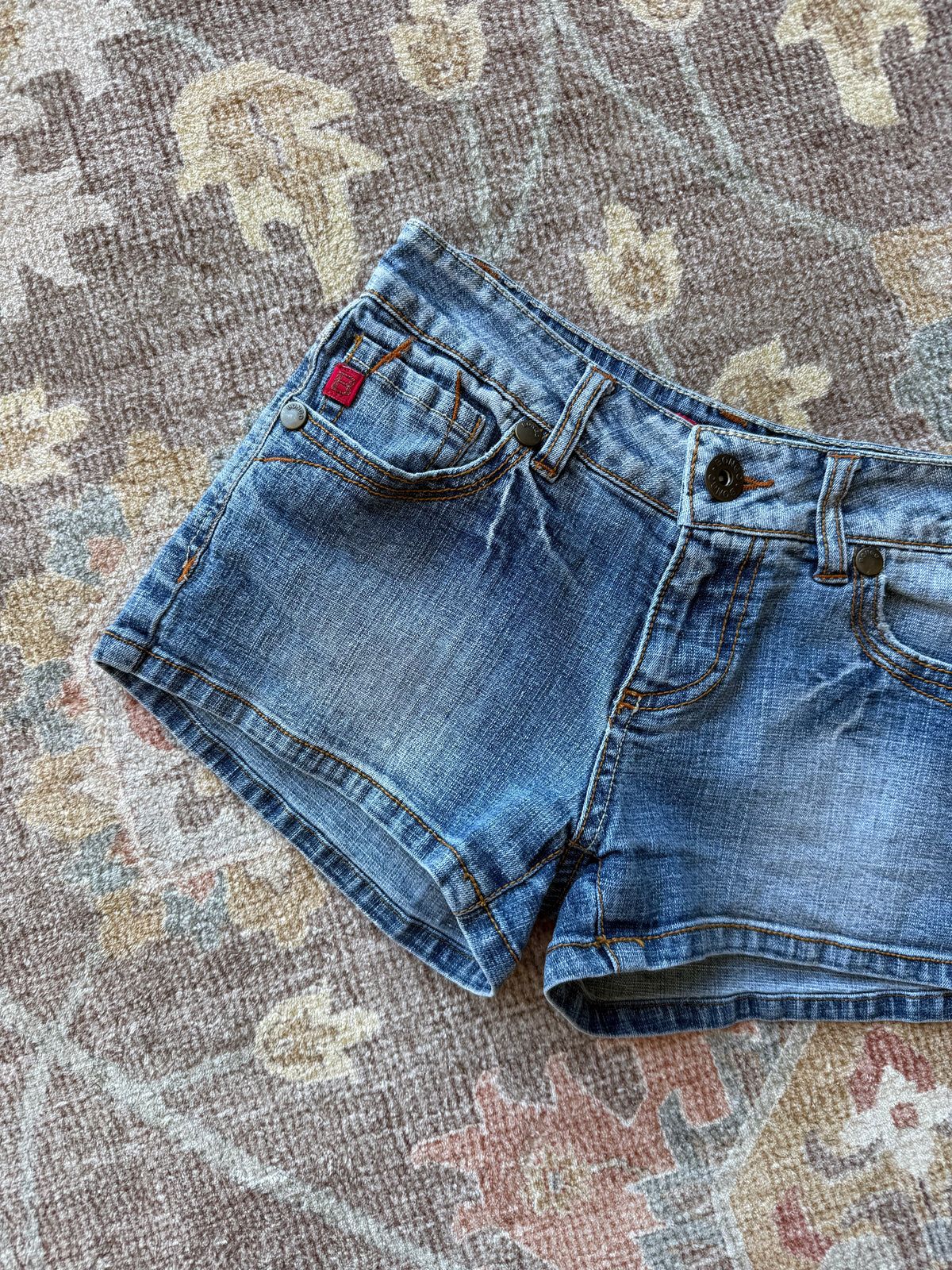Micro Denim Shorts - 24” x 2”