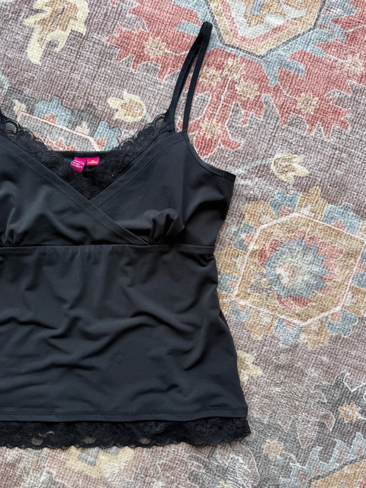 Lace Trim Tank - XL