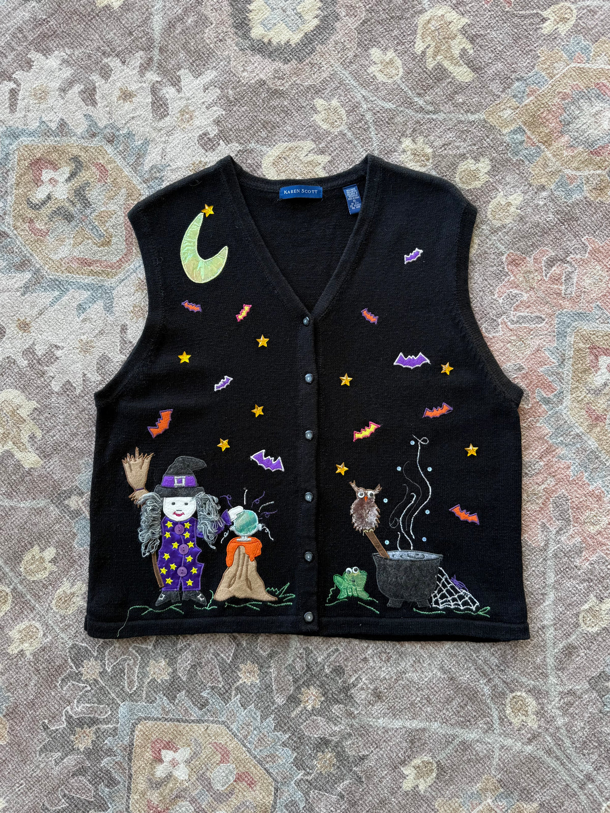 Halloween Sweater Vest - XL