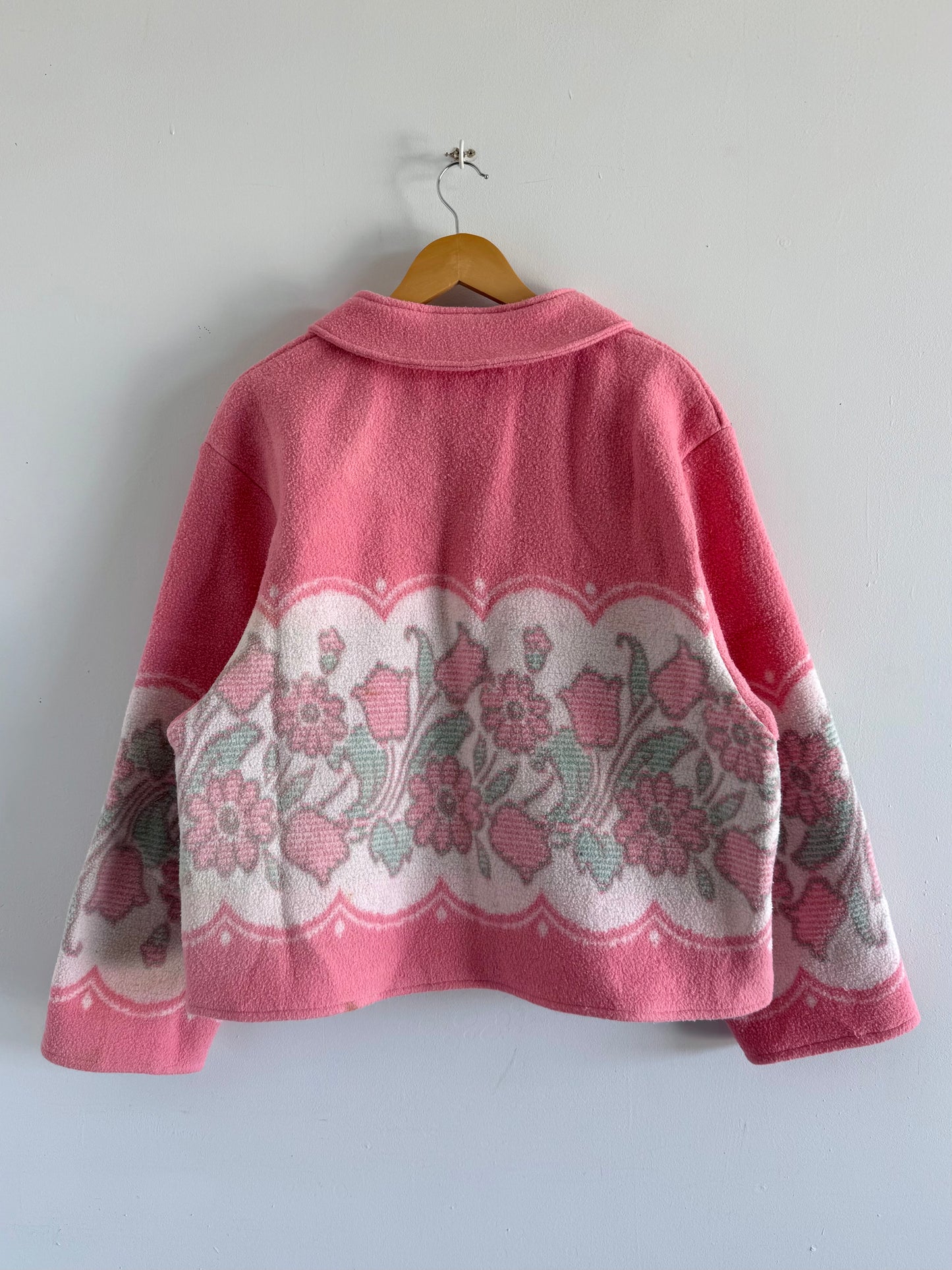 Blanket Button Snap Jacket - M