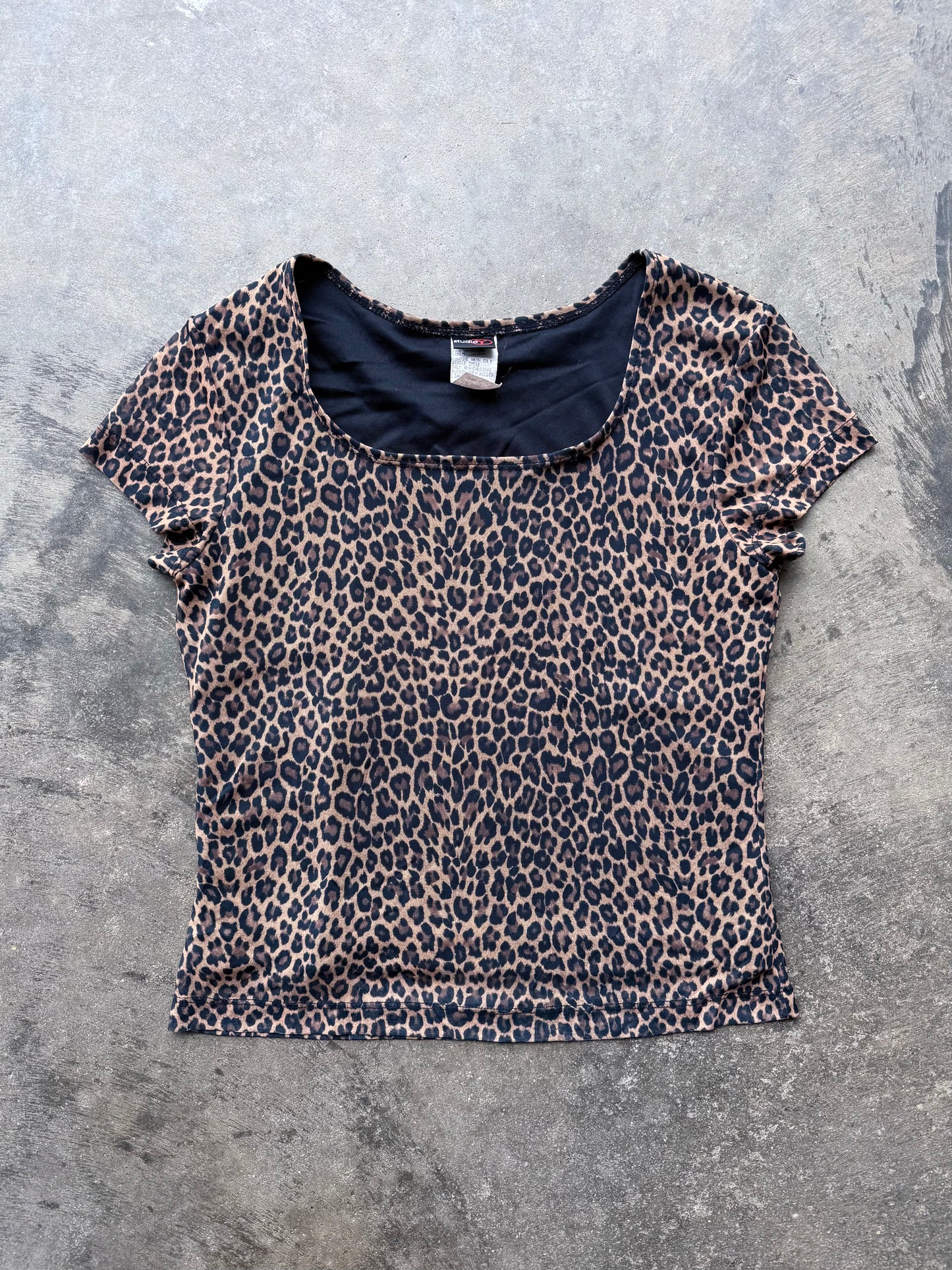 Cheetah Top - L