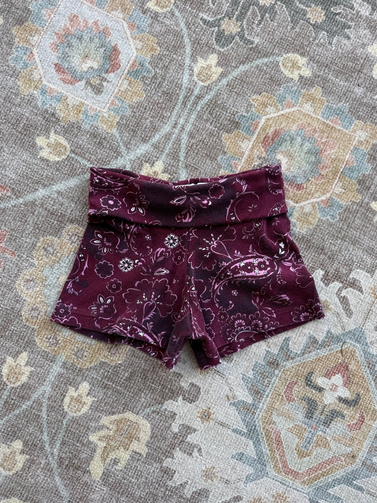 Blair Fold Over Shorts - XS