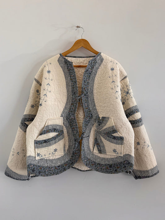 Quilt Tie Jacket - XL