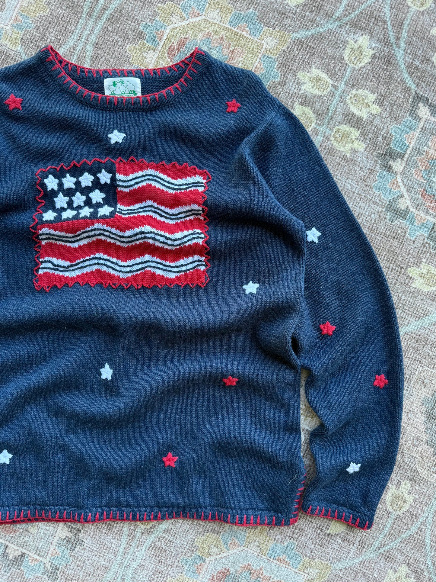 Flag Sweater - L