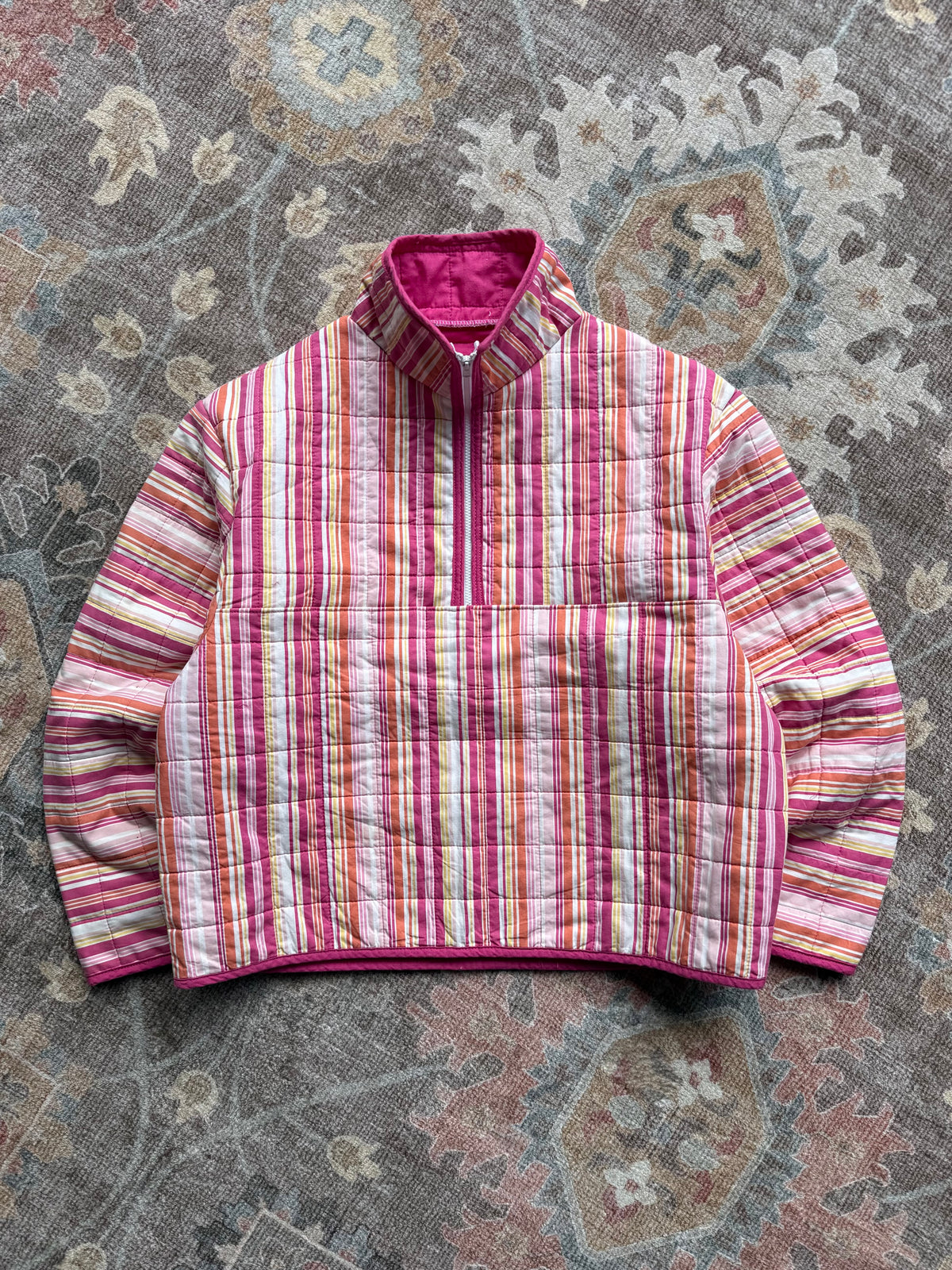 Quilt Quarter Zip - S