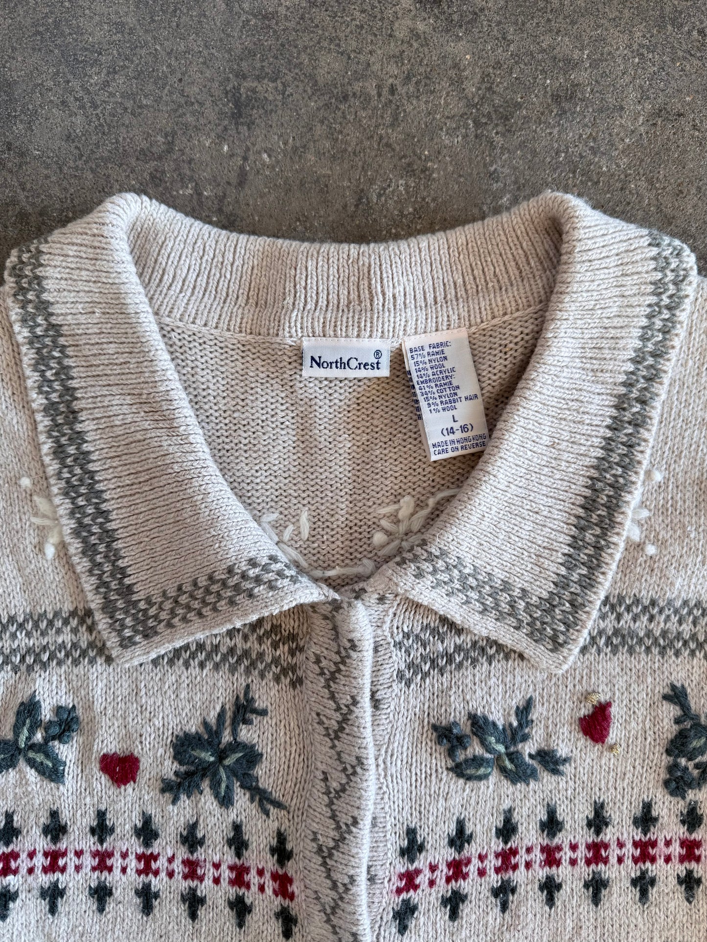 Christmas Cardigan - L