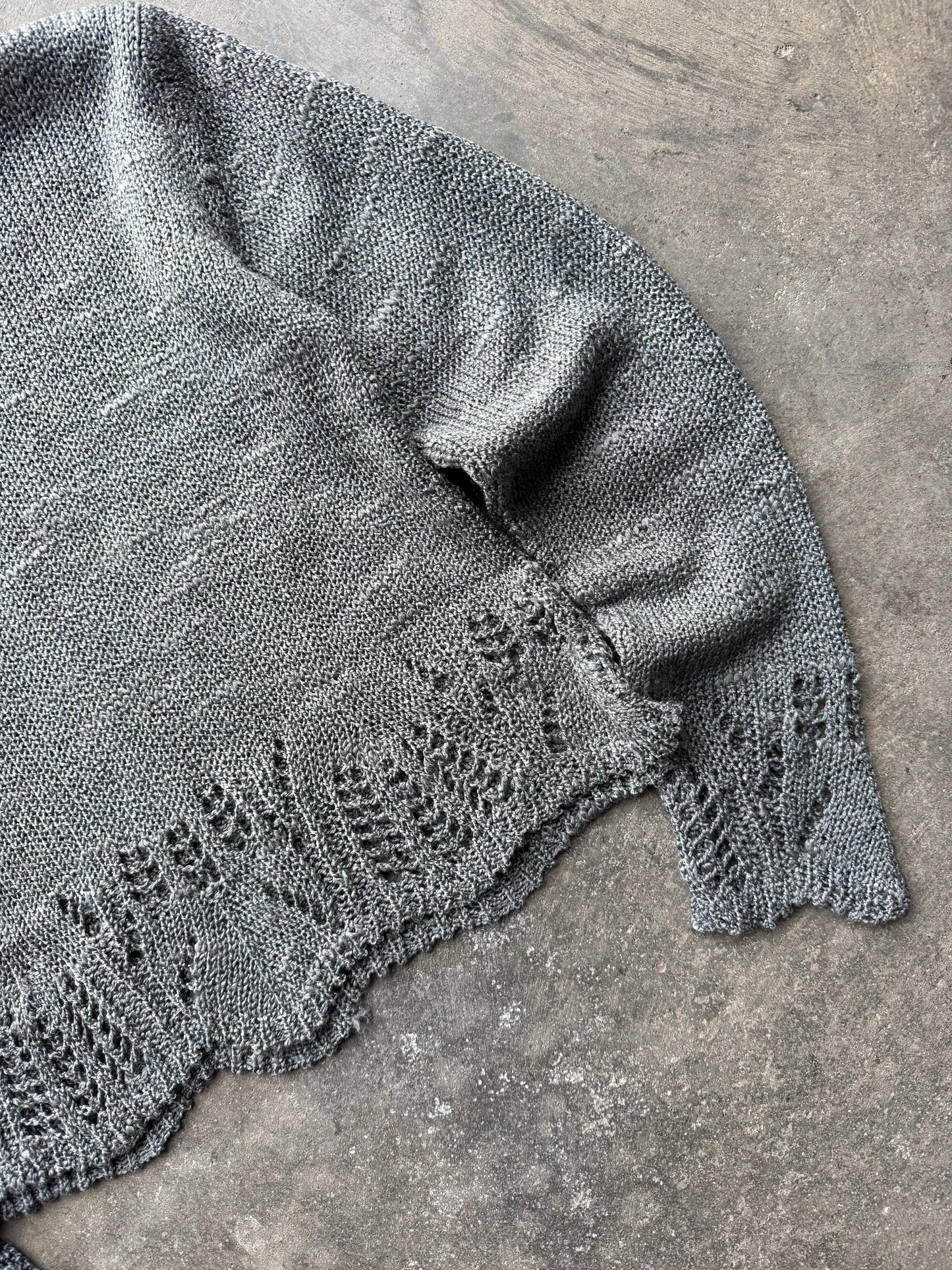 Crochet Sweater - S
