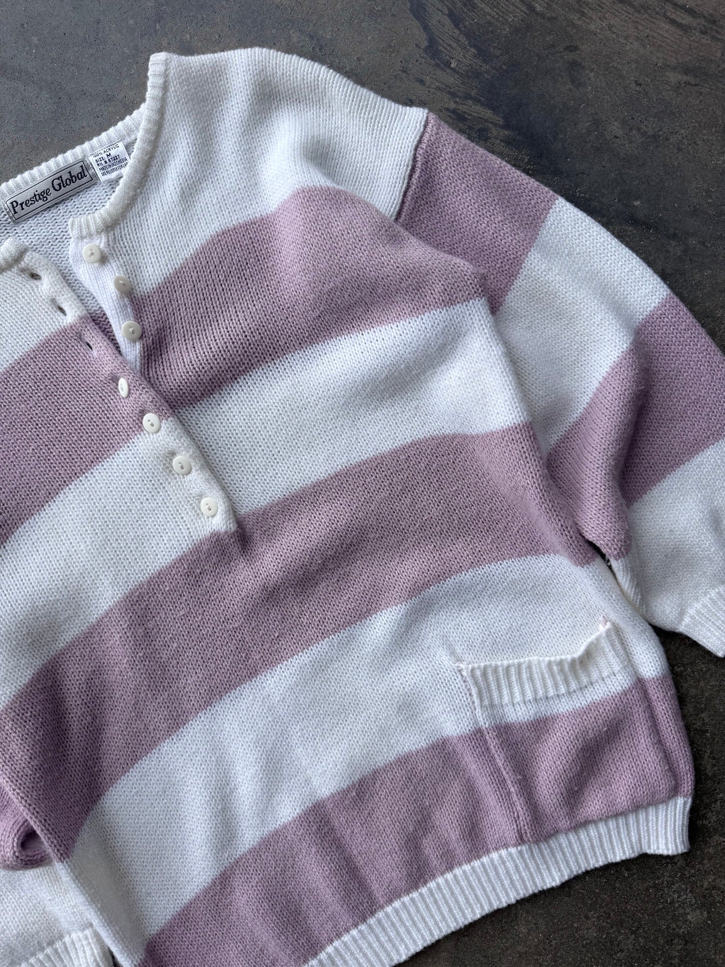 Striped Sweater - M