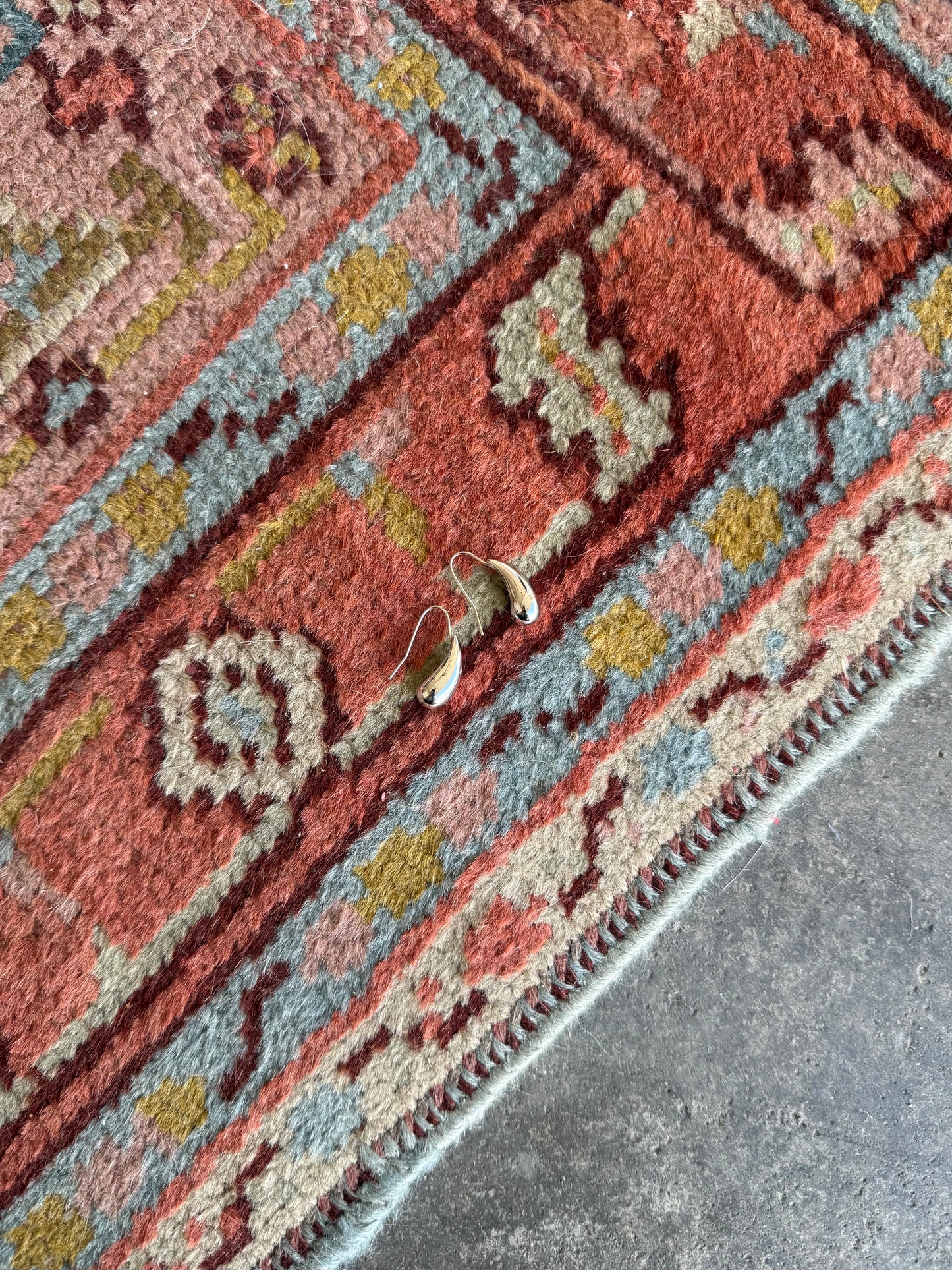 Silver Drop Earrings