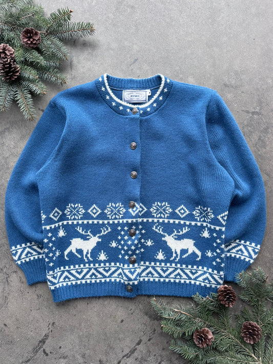 Reindeer Cardigan - M