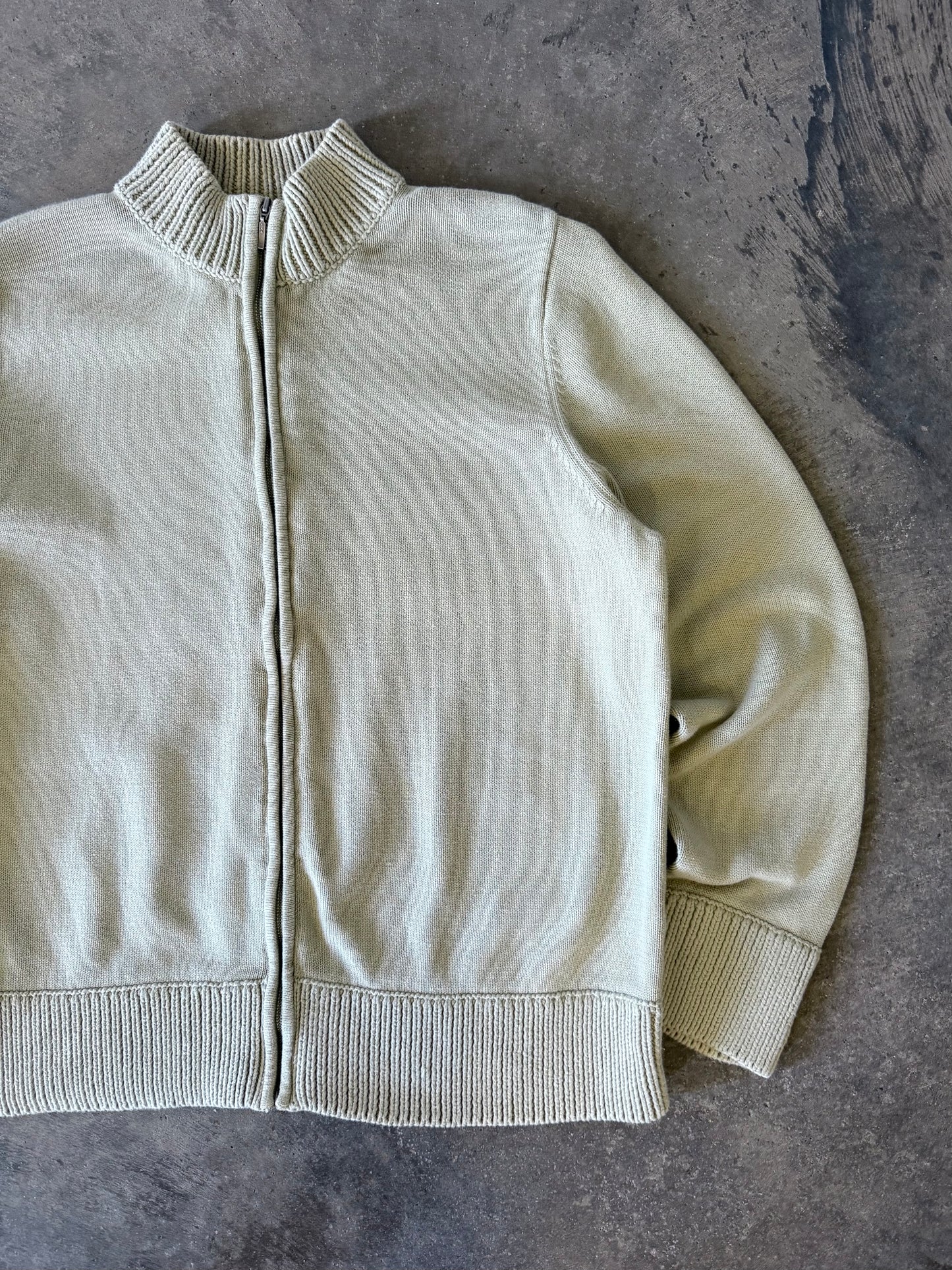 Zip Up Cardigan - XL