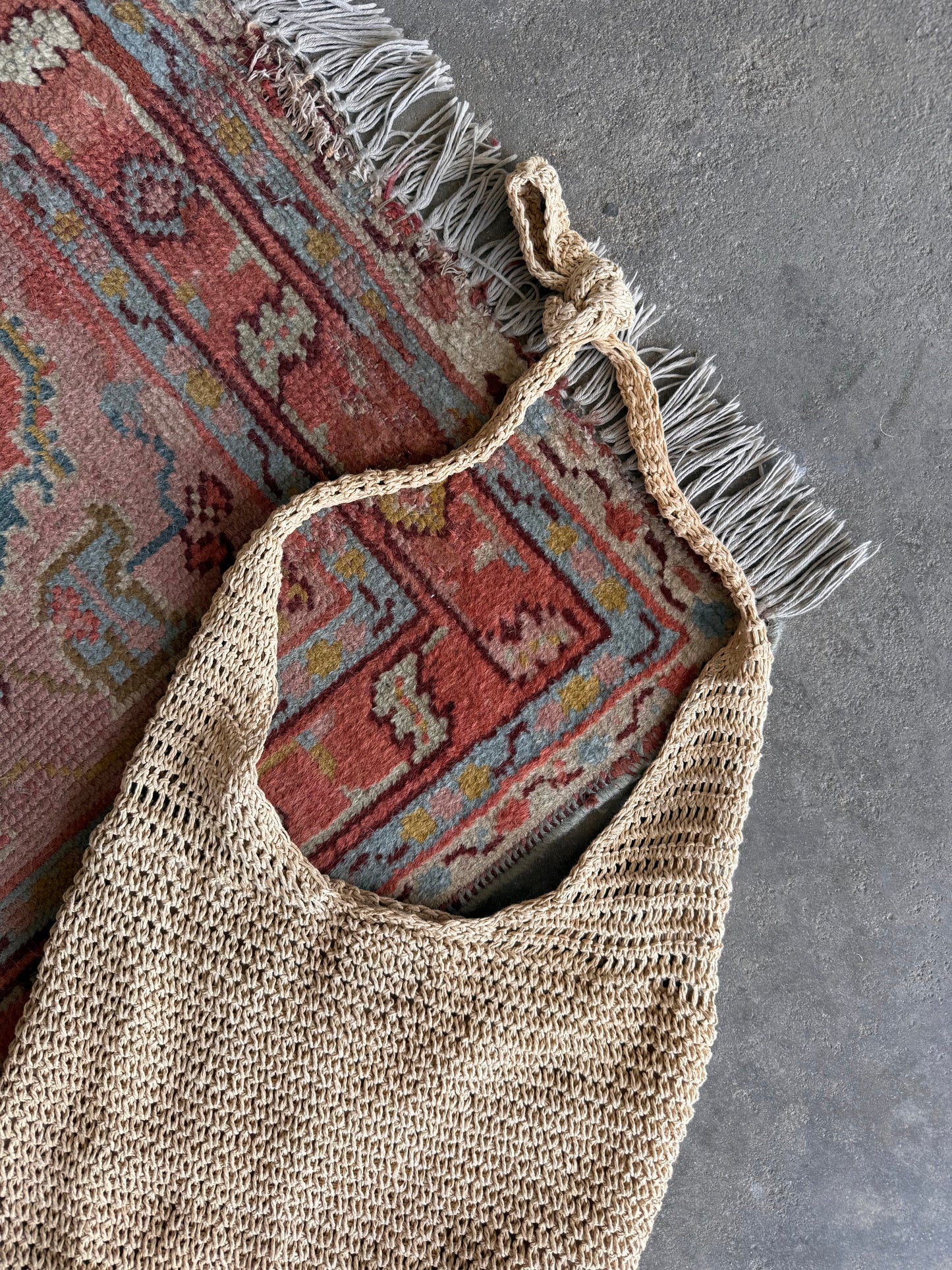 Straw Tote Bag