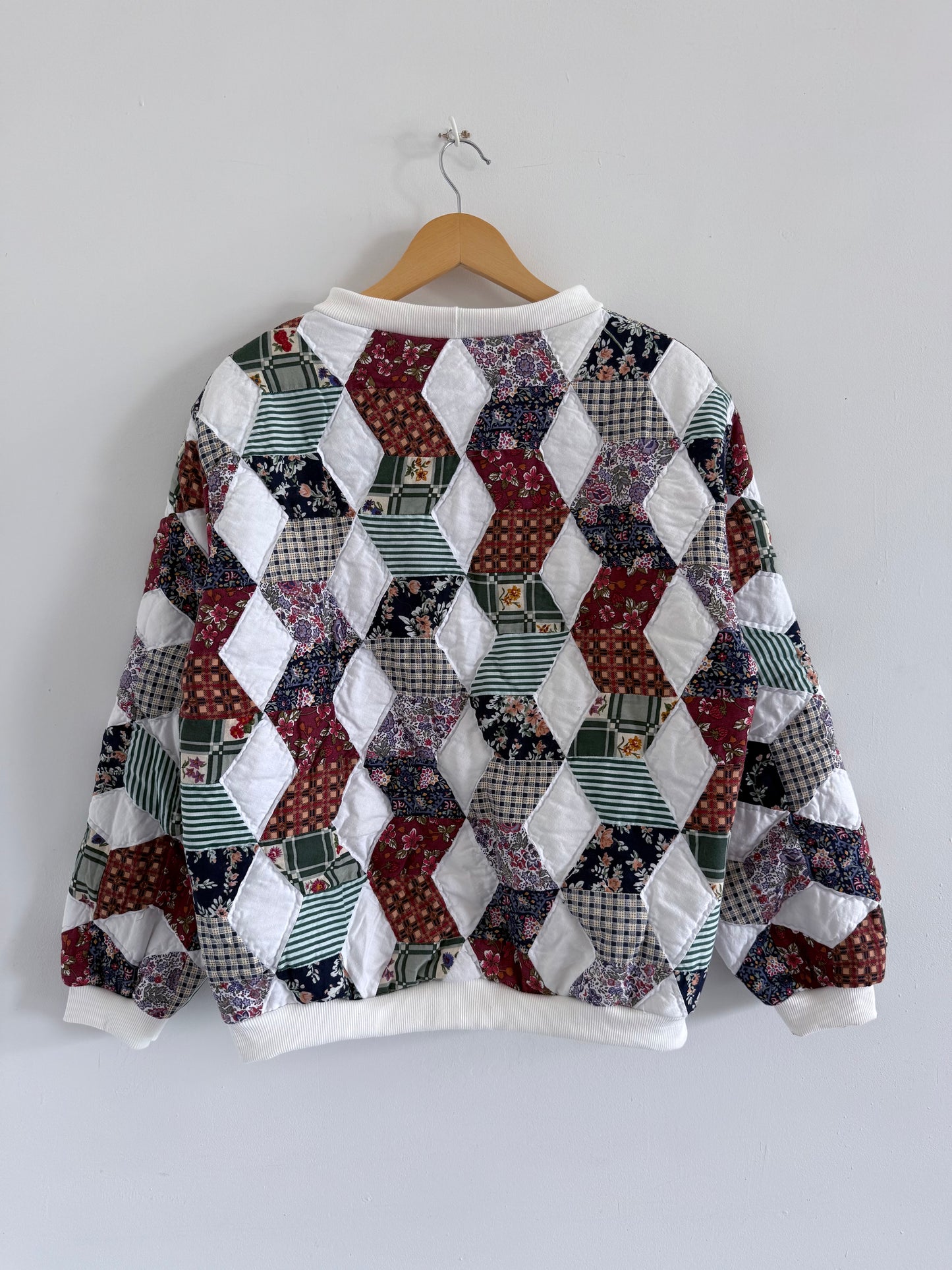 Quilt Crewneck - S