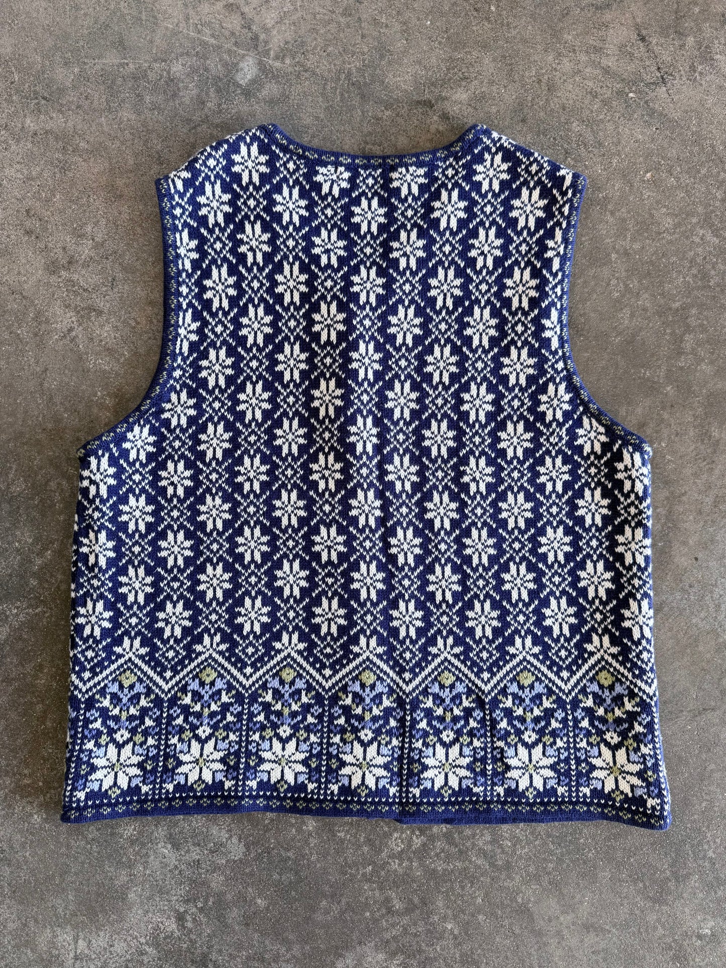 Nordic Sweater Vest - XL