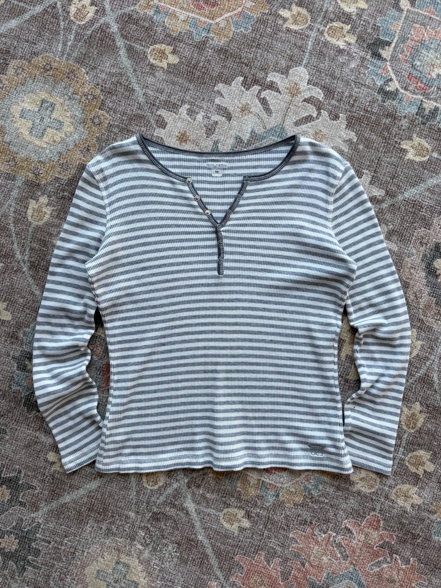 Striped Long Sleeve - M
