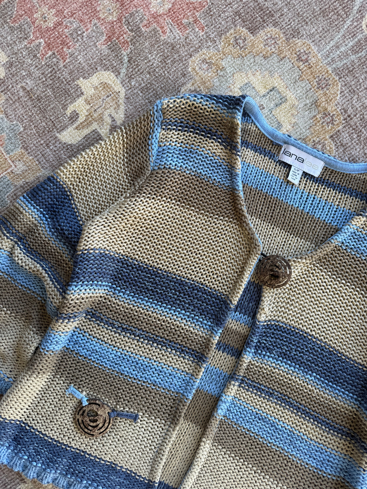 Striped Cardigan - S