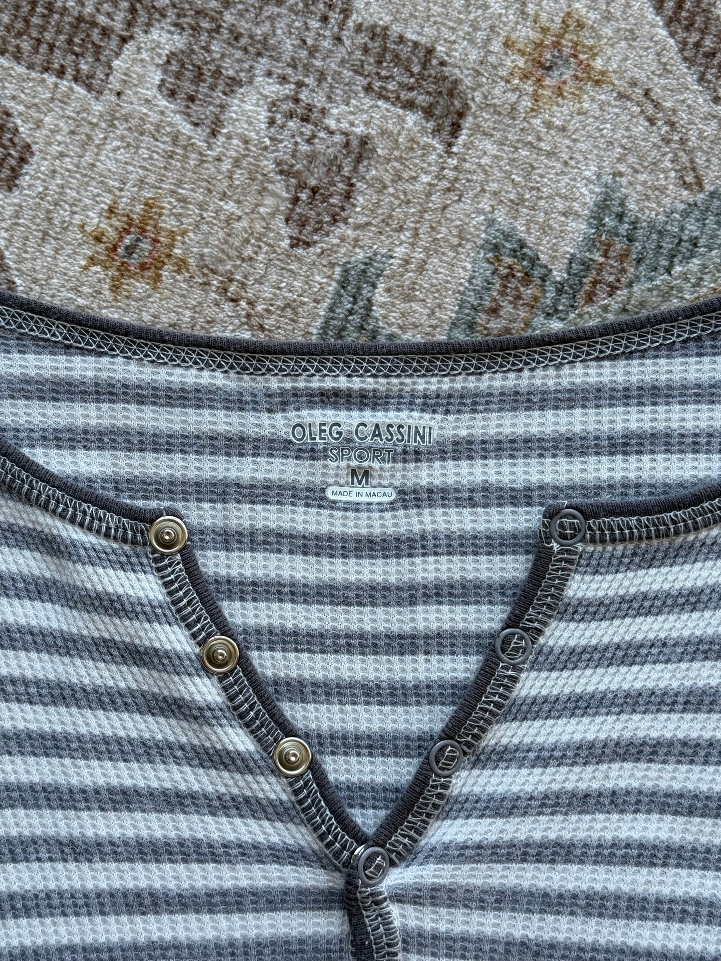 Striped Long Sleeve - M