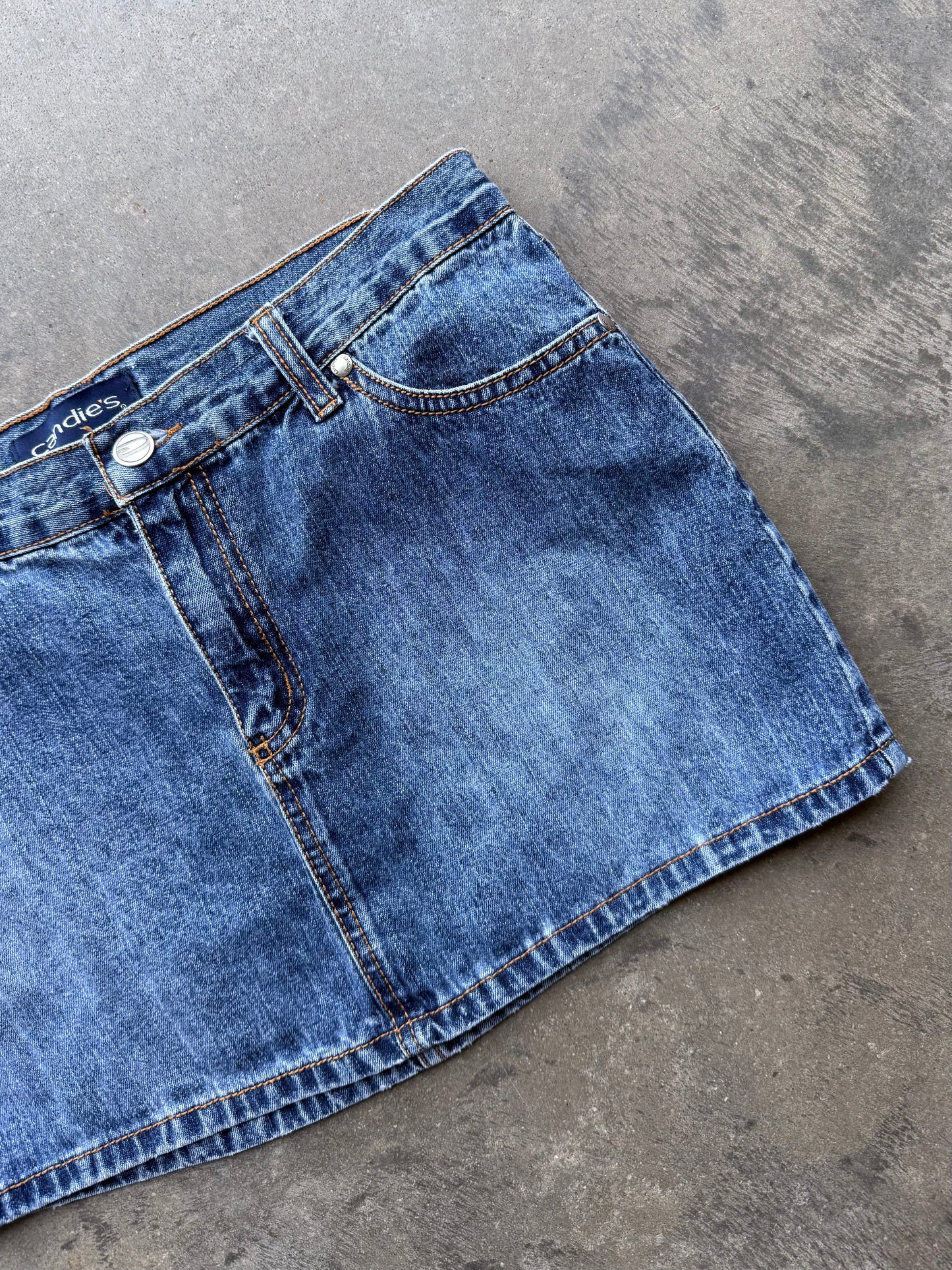 Denim Mini Skirt - 29