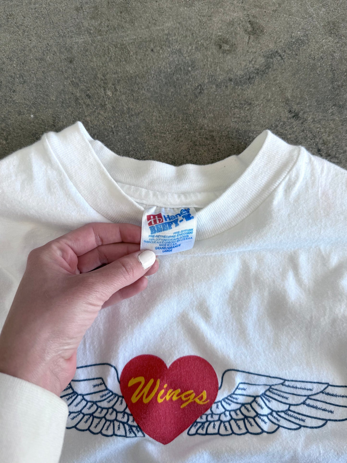 Wings Tee - L